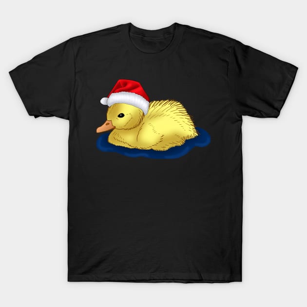 Christmas Duck T-Shirt by TheQueerPotato